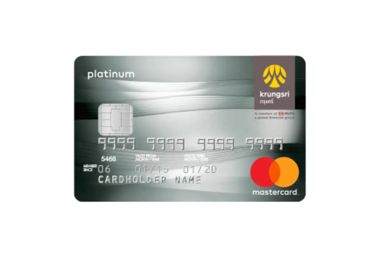 Krungsri Platinum Mastercard: ประสบการณ์การใช้จ่ายที่ปลอดภัยและสะดวกสบายกว่าเดิม