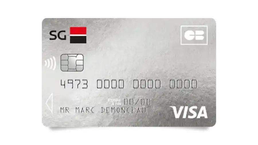 CB Visa Société Générale