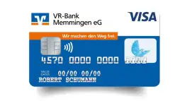 VR Classic Card: kreditkarte auf reisen