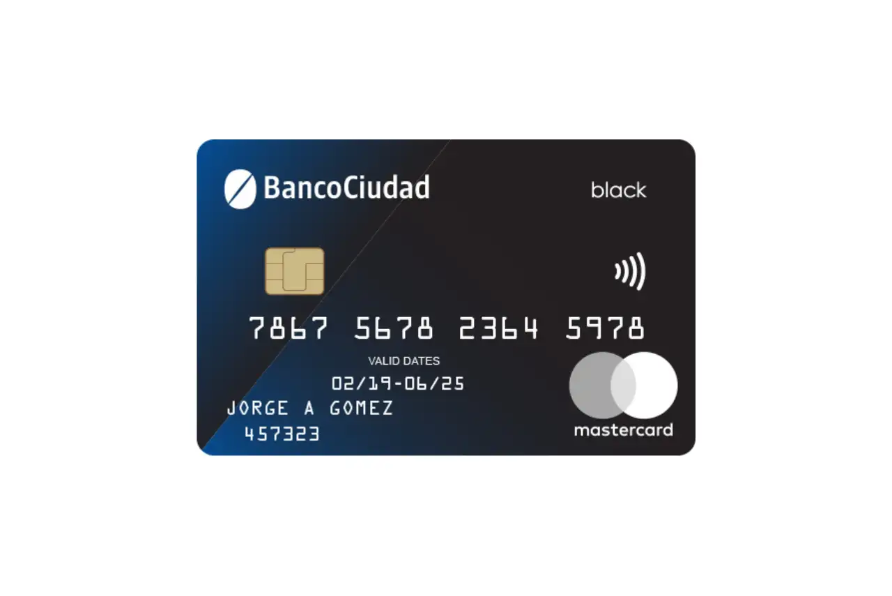 Banco Ciudad Mastercard Black: Exclusividad y seguridad en una sola tarjeta