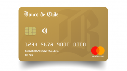 Banco de Chile Mastercard Dorada