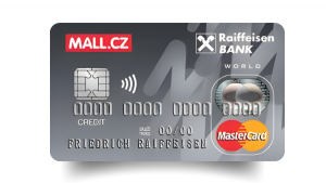 Raiffeisenbank Mall.CZ: kreditní karta pro každého, kdo nakupuje online