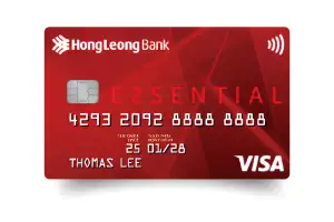 Hong Leong Essential credit card: earn endless cashback on everyday purchases