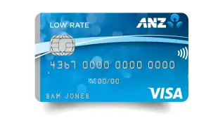 ANZ Low Rate Visa: a Visa credit card with lower costs for everyday spending