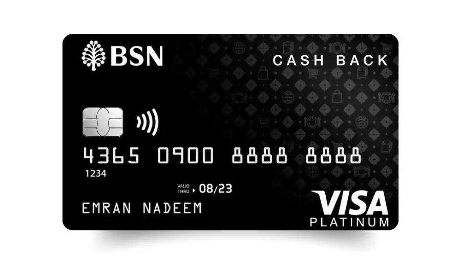 BSN Visa Cash Back Credit Card