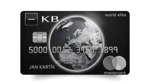 KB Kreditní karta World Elite: nejlepší kreditní karta pro časté cestovatele v Česku