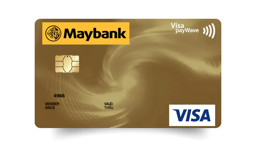 Maybank Visa Gold credit card: earn TreatsPoints on every eligible purchase