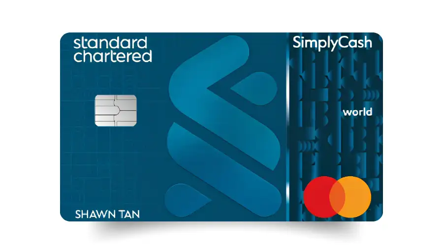 Standard Chartered Simply Cash credit card: earn up to 15% cashback on daily spending