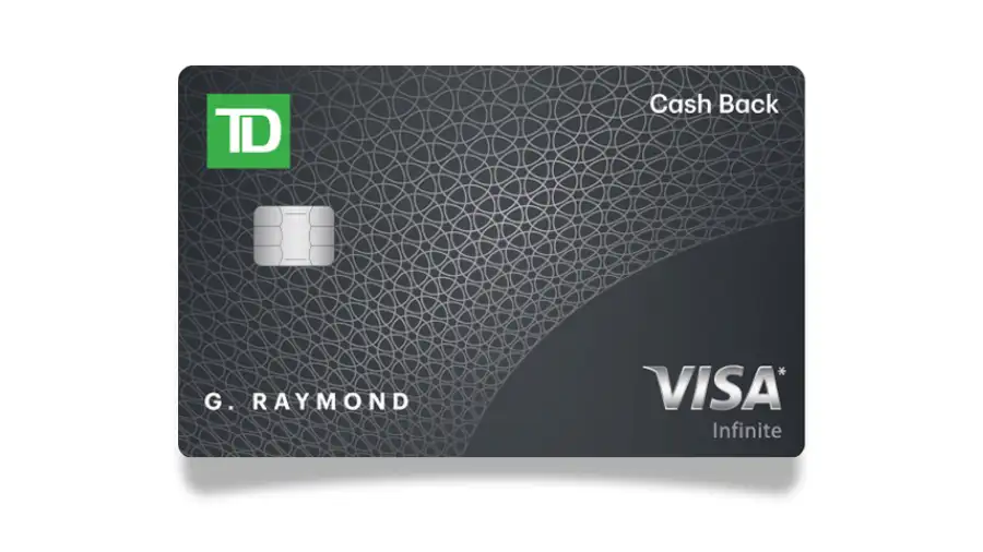 TD Cash Back Visa Infinite Credit Card: Earn Cash Back on Everyday Purchases