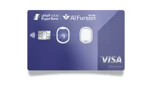 بطاقة بنك الرياض الفرسان سيغنتشر: بطاقة ائتمان Visa لكسب أميال الفرسان والسفر
