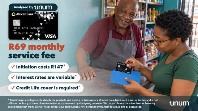 African Bank Black Credit Card