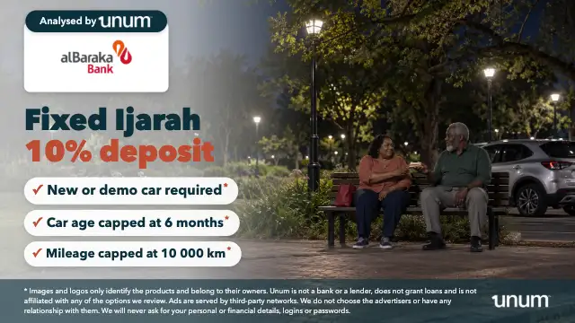 Al Baraka Vehicle Finance (Albaraka Bank Limited)