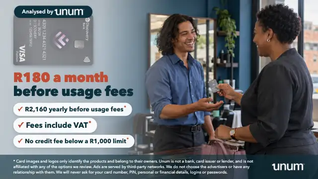 Discovery Bank Platinum Credit Card Account